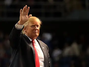 El precandidato republicano, Donald Trump El precandidato republicano, Donald Trump