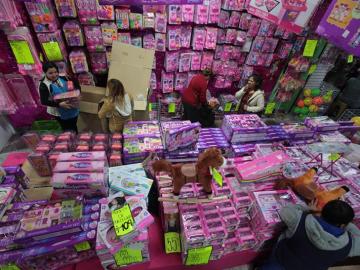 Imagen de una tienda de juguetes Imagen de una tienda de juguetes