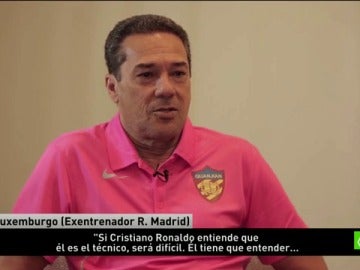 Frame 18.242674 de: Luxemburgo manda un mensaje a Cristiano: "Tiene que entender que él no es el entrenador"