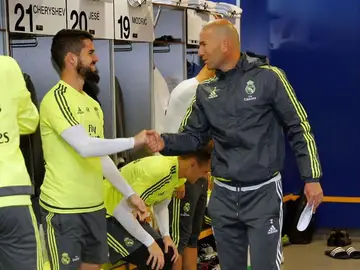 Isco y Zidane Isco y Zidane