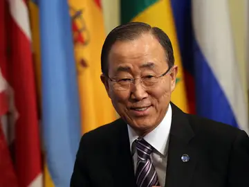 El secretario general de la ONU, Ban Ki-moon El secretario general de la ONU, Ban Ki-moon