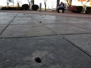 Fuente ornamental que ha dado positivo en al menos dos cepas de legionela Fuente ornamental que ha dado positivo en al menos dos cepas de legionela