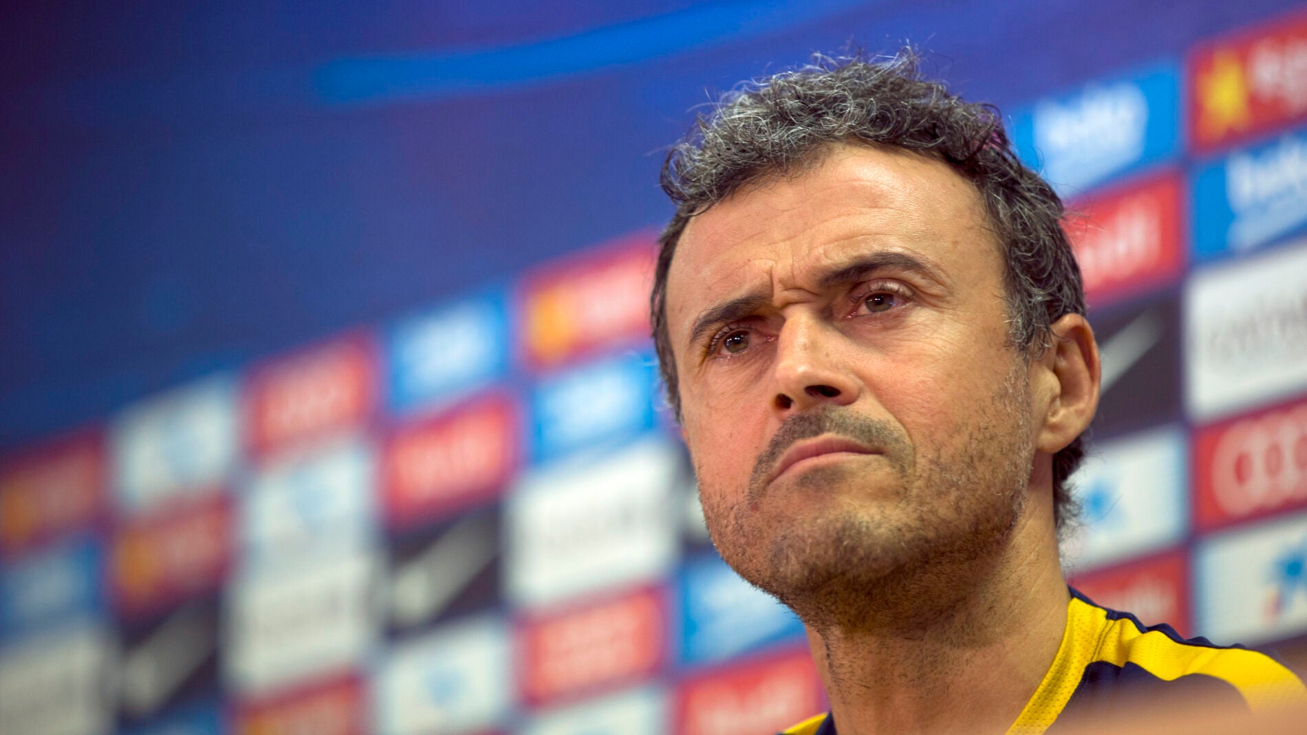 Luis Enrique en rueda de prensa