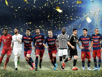 El equipo del año para la UEFA El equipo del año para la UEFA