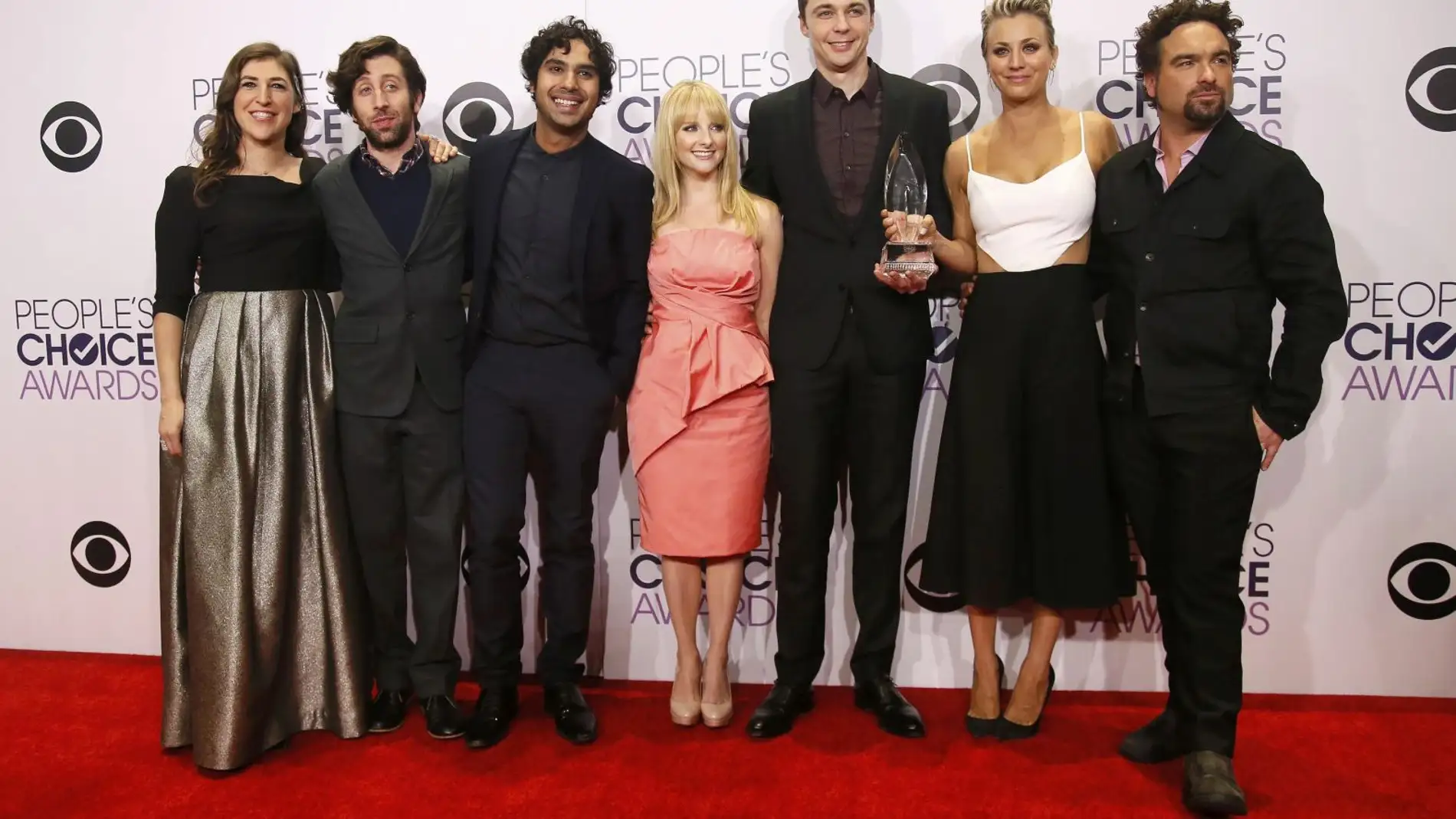El elenco de 'The Big Bang Theory' en los People's Choice Awards 