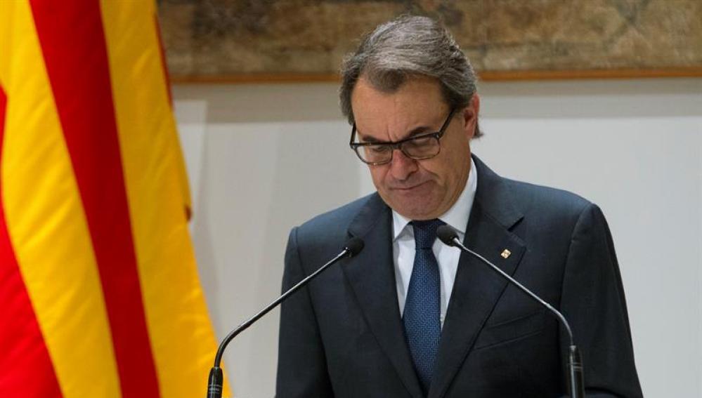 El expresidente catalán, Artur Mas
