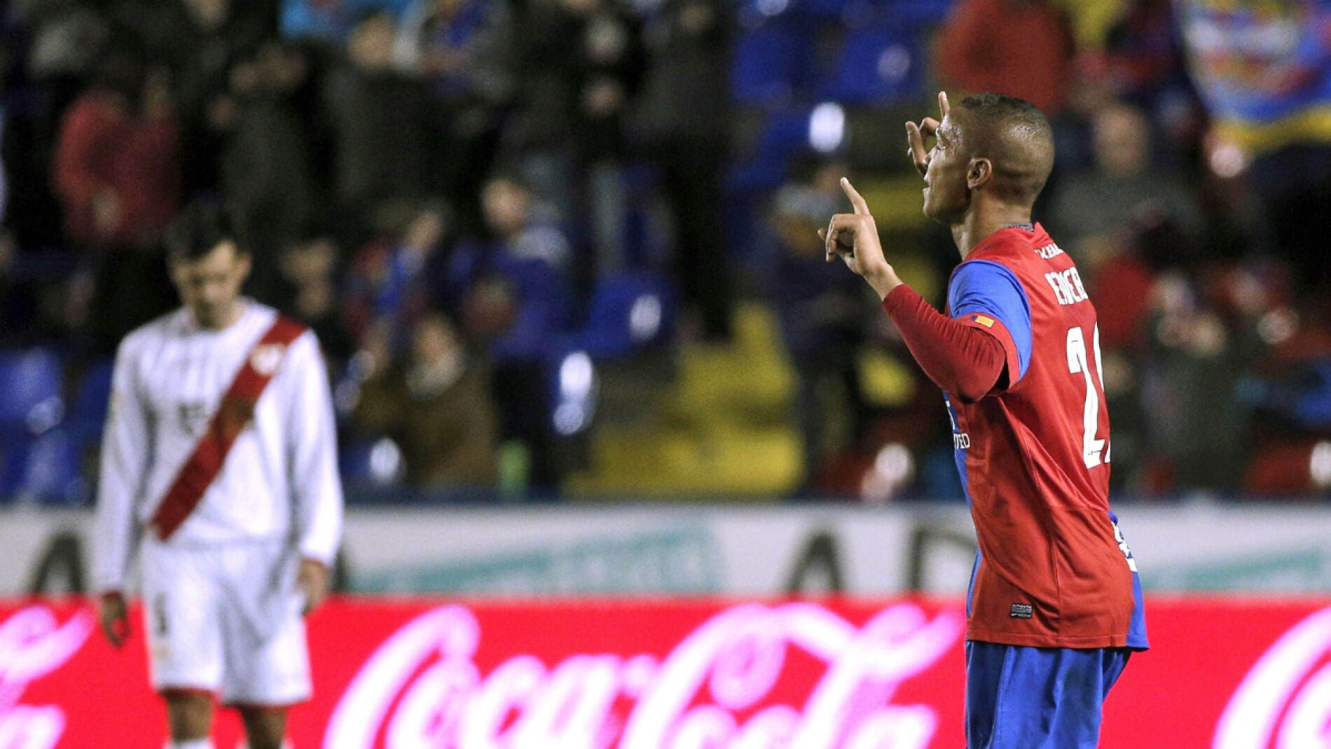 Deyverson celebra un gol ante el Rayo