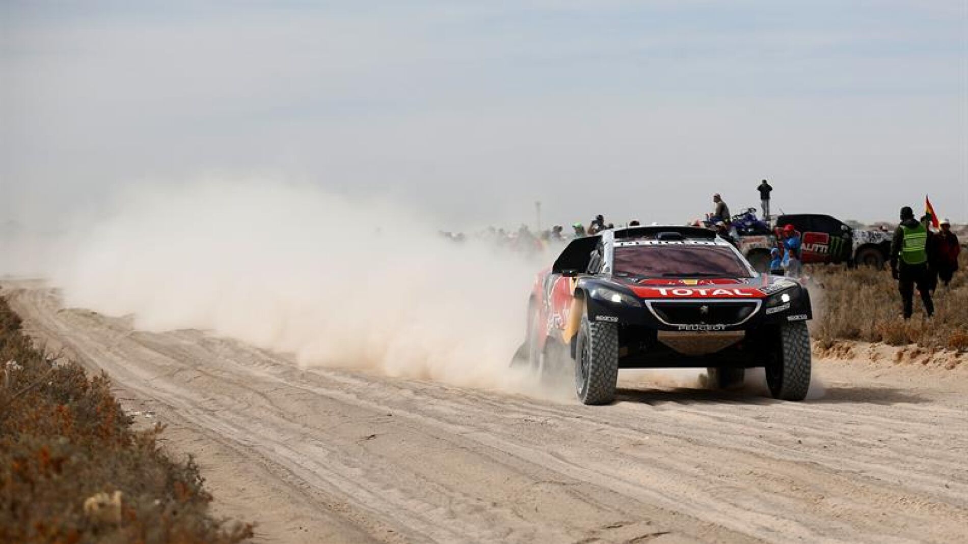 Carlos Sainz, en el Dakar 2016
