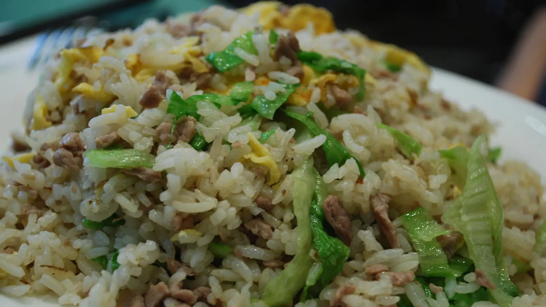 Cuidadín con recalentar el arroz...