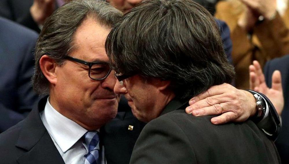 Artur Mas y Carles Puigdemont