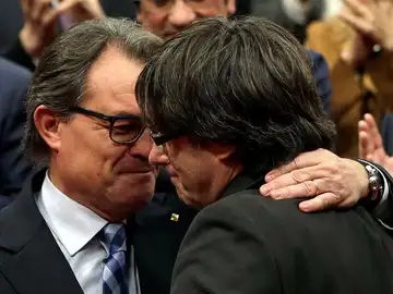 Artur Mas y Carles Puigdemont Artur Mas y Carles Puigdemont