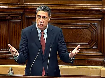 Xavier García Albiol, en el Parlament Xavier García Albiol, en el Parlament
