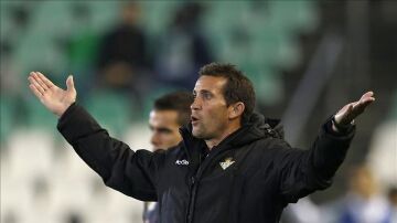 Juan Merino, entrenador del Real Betis