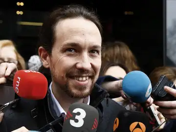 Líder de Podemos, Pablo Iglesias Líder de Podemos, Pablo Iglesias
