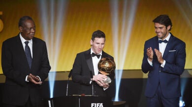 Leo Messi gana su quinto Balón de Oro