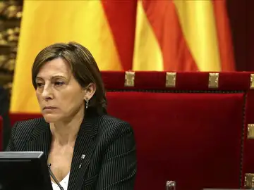 La presidenta del Parlament, Carme Forcadell La presidenta del Parlament, Carme Forcadell