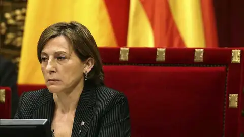 La presidenta del Parlament, Carme Forcadell La presidenta del Parlament, Carme Forcadell