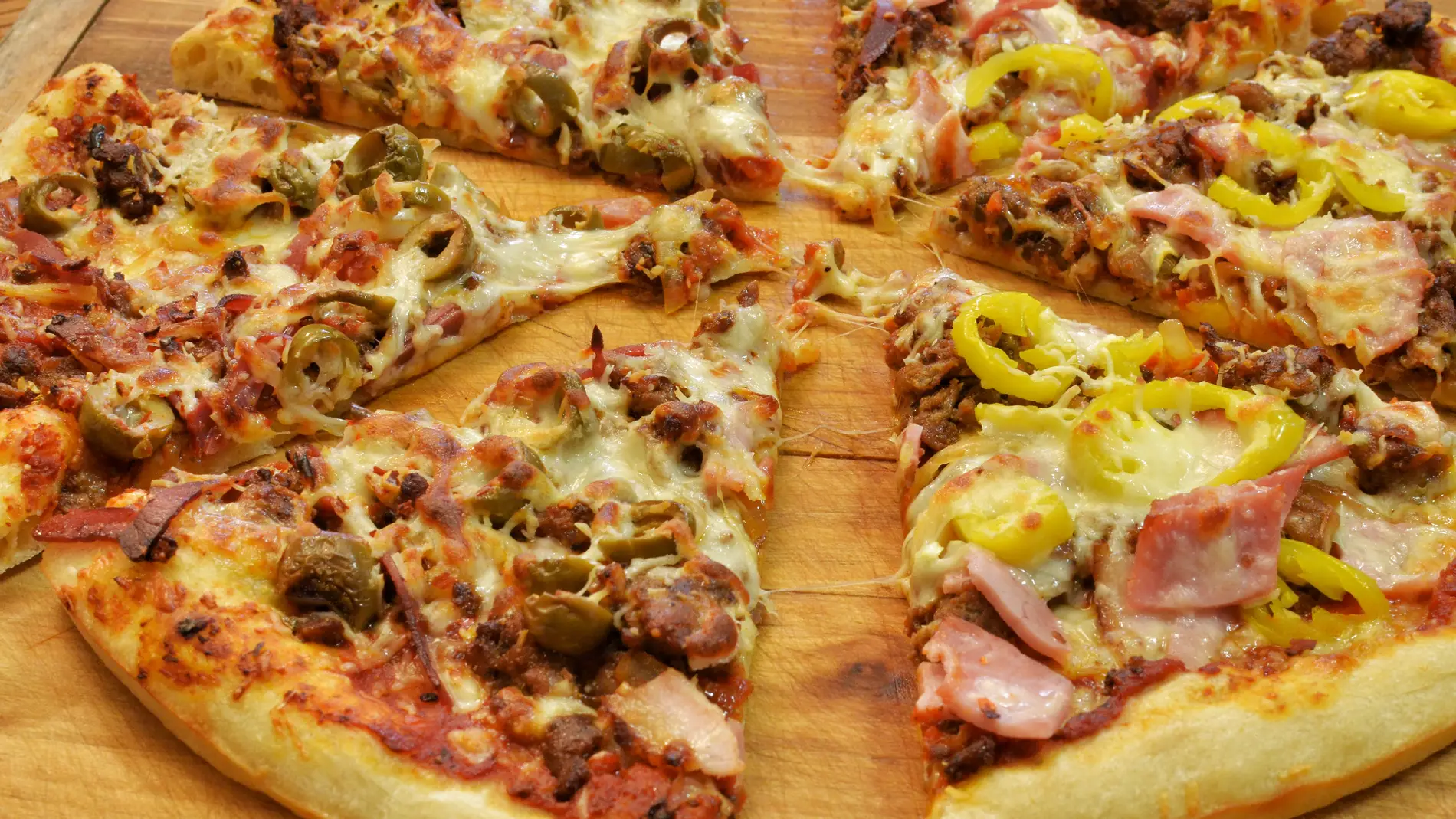 La pizza y sus porciones: un asunto serio.