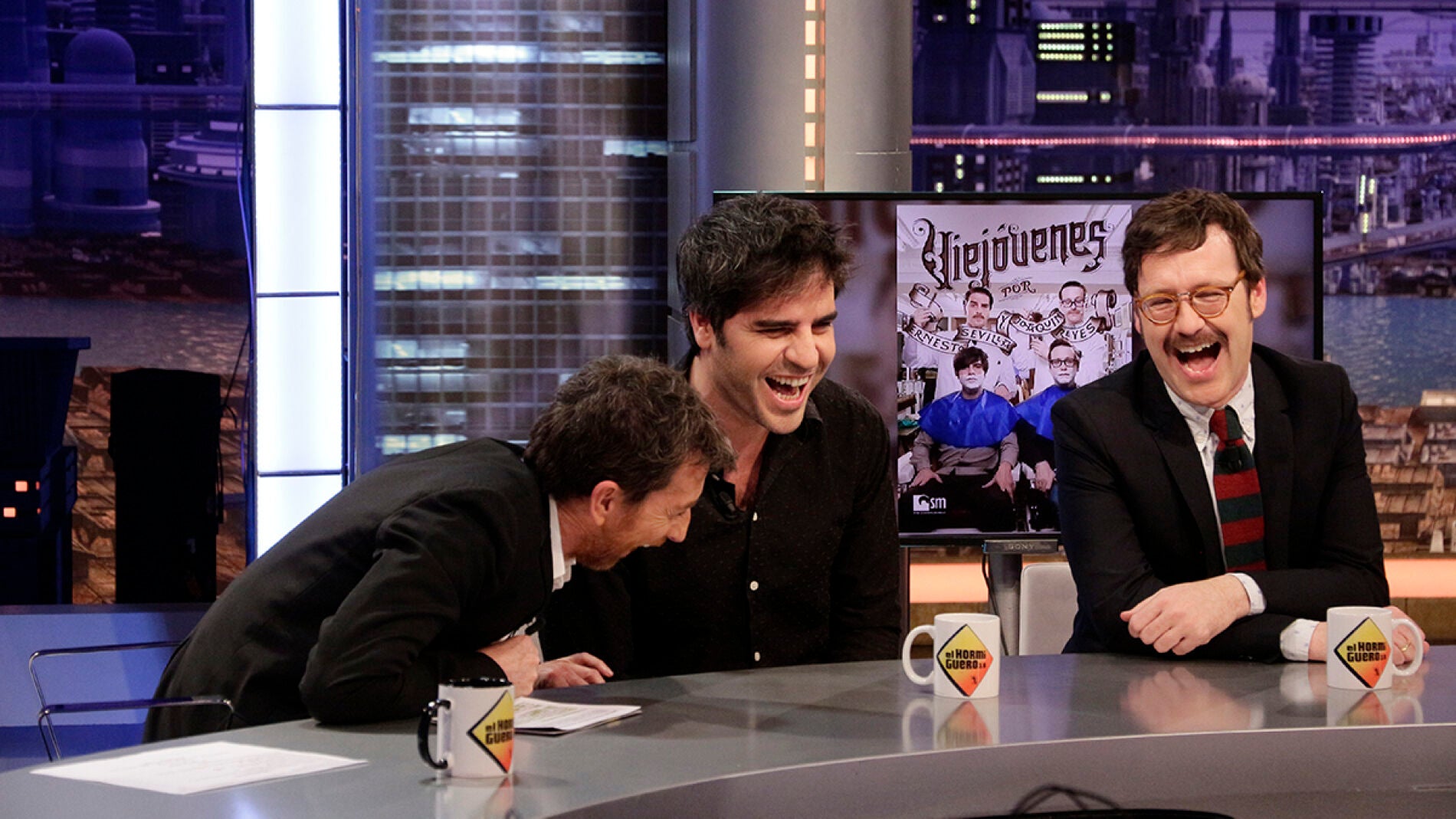 JOAQUÍN REYES Y ERNESTO SEVILLA EN 'EL HORMIGUERO'