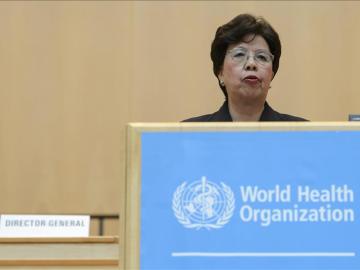 La directora de la Organización Mundial de la Salud (OMS), Margaret Chan