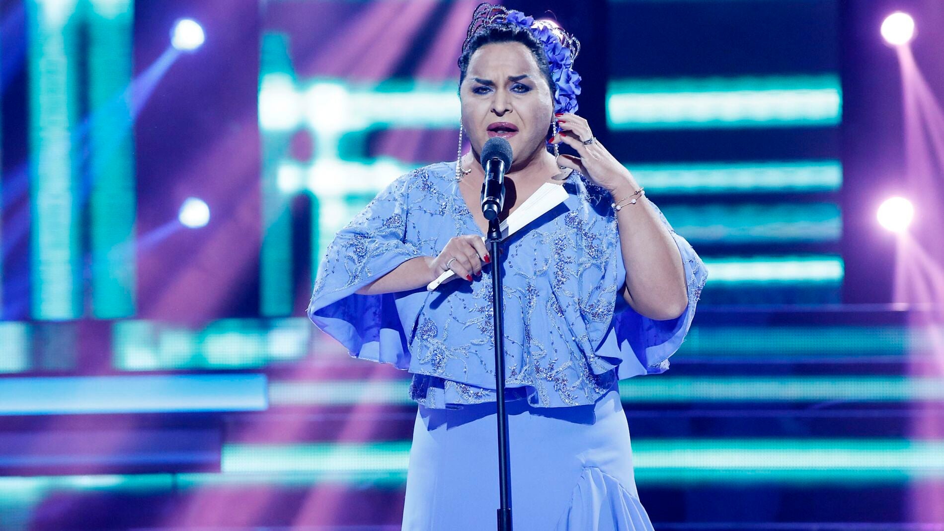 Falete imita a Lola Flores