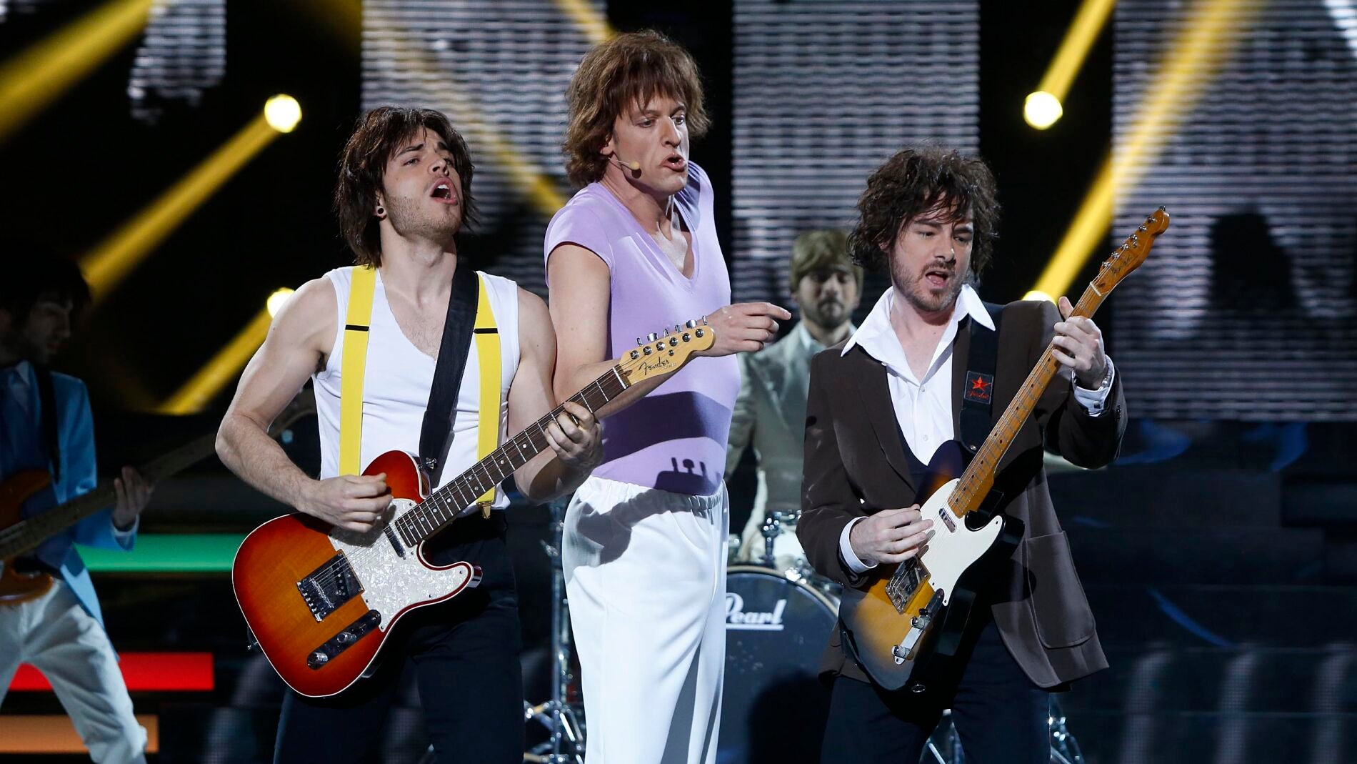 Edu Soto imita a The Rolling Stones