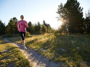 Corriendo por el campo