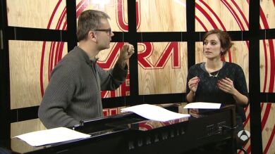 Ana Morgade ensaya para cantar 'Just a girl'