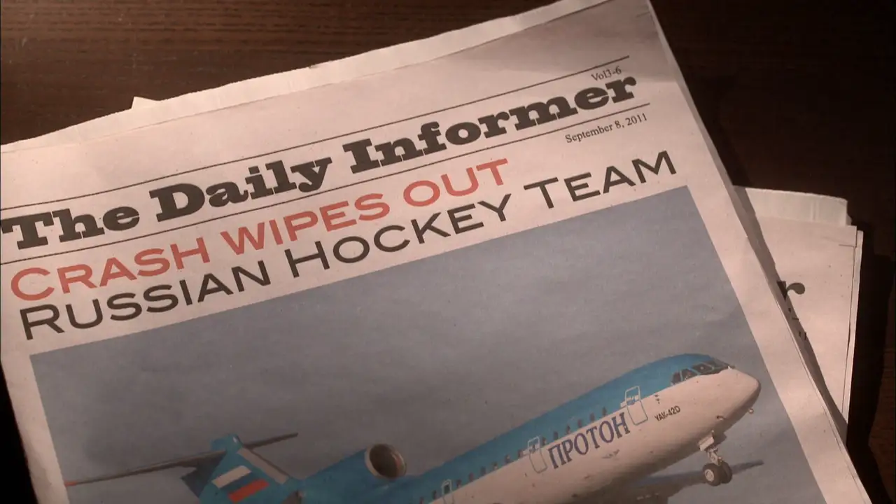La catástrofe del equipo de Hockey