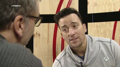 Pablo Puyol ensaya para imitar a Luis Miguel