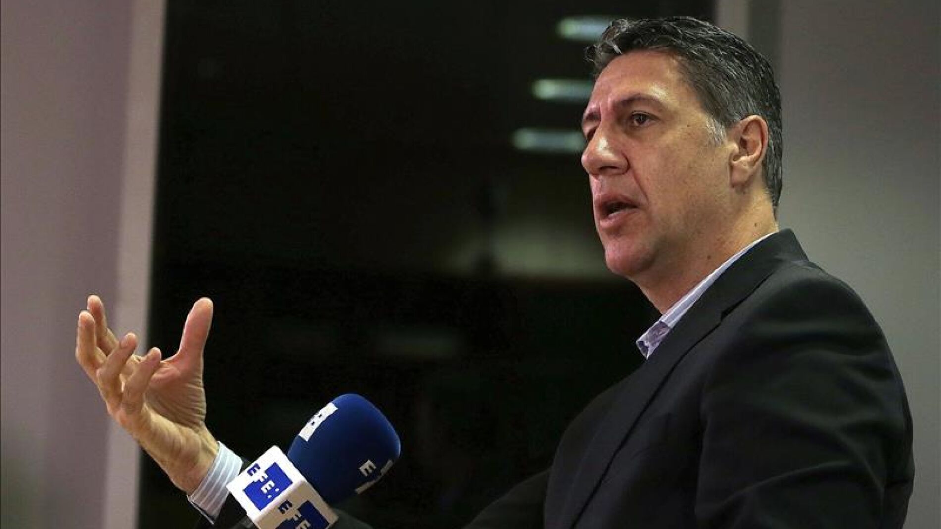 El l&iacute;der parlamentario del PPC, Xavier Garc&iacute;a Albiol