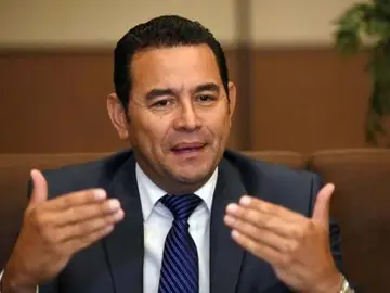 El presidente de Guatemala, Jimmy Morales El presidente de Guatemala, Jimmy Morales