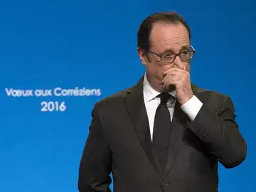 François Hollande, en un acto oficial François Hollande, en un acto oficial