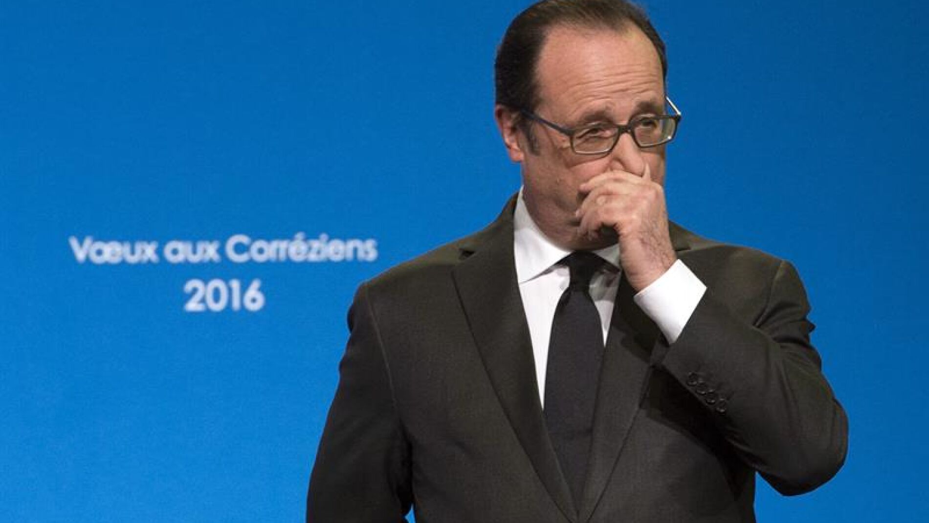 Fran&ccedil;ois Hollande, en un acto oficial