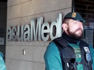 Imagen de la fachada de Acuamed durante el registro Imagen de la fachada de Acuamed durante el registro