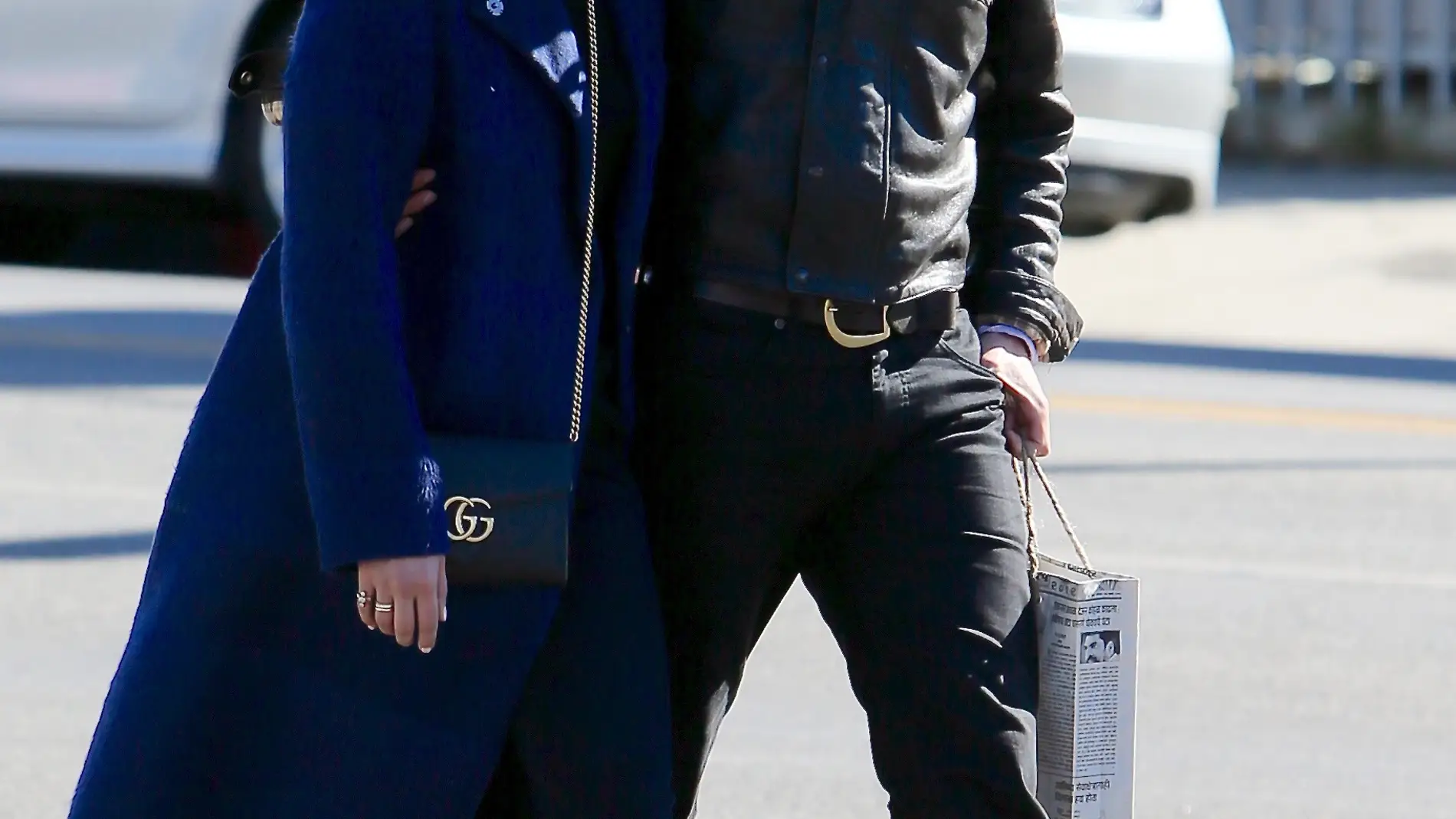 Dianna Agron y Winston Marshall en Los Angeles