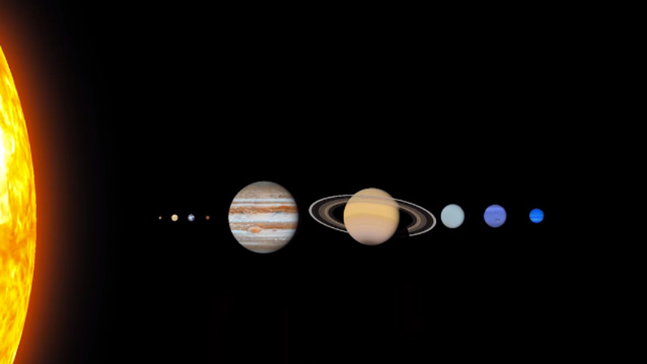 El sistema solar explicados a niños » Famílika
