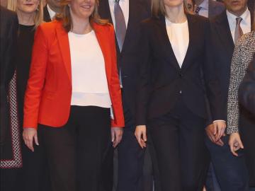 Susana Díaz junto a la Reina Letizia