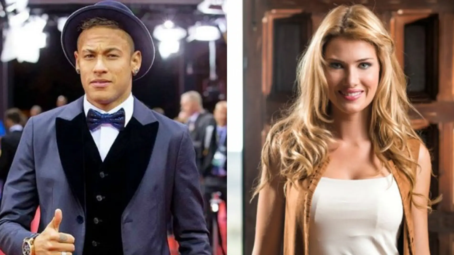 Neymar y Mireia Lalaguna