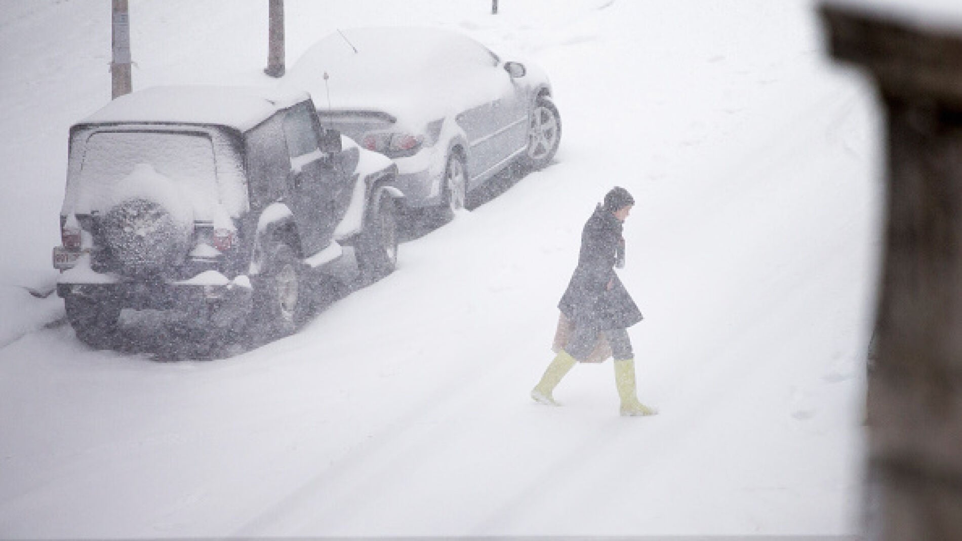 Tormenta de nieve en Chicago