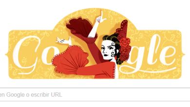 Google conmemora el 93 aniversario de Lola Flores con un doodle