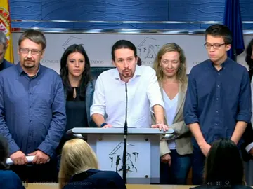 Pablo Iglesias en el Congreso Pablo Iglesias en el Congreso
