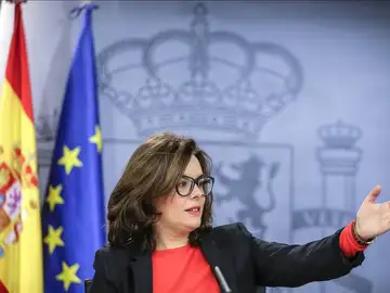 La vicepresidenta del Gobierno, Soraya Sáenz de Santamaría La vicepresidenta del Gobierno, Soraya Sáenz de Santamaría
