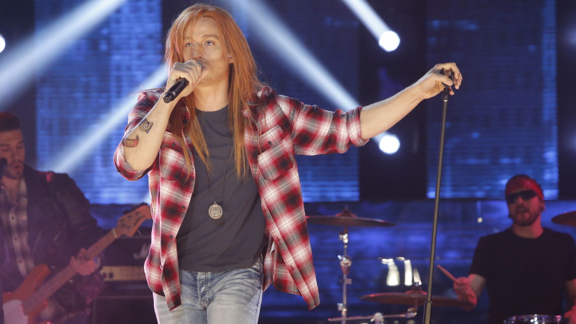 Pablo Puyol imita a Guns N' Roses