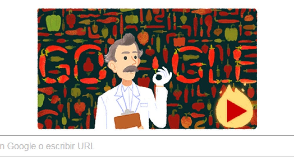Nuevo doodle de Google