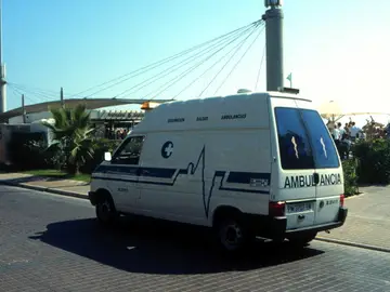 Una ambulancia en Mallorca Una ambulancia en Mallorca