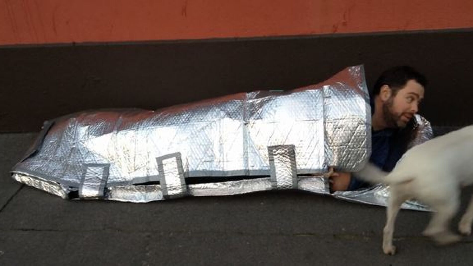 Saco de dormir ign&iacute;fugo e impermeable