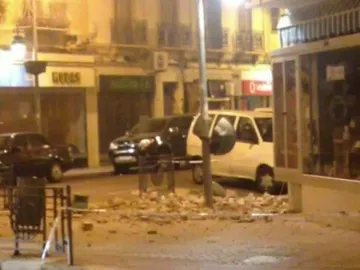 El seísmo sólo ha causado daños materiales El seísmo sólo ha causado daños materiales