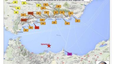 Se sienten en Melilla más de 60 réplicas del terremoto del Mar de Alborán 