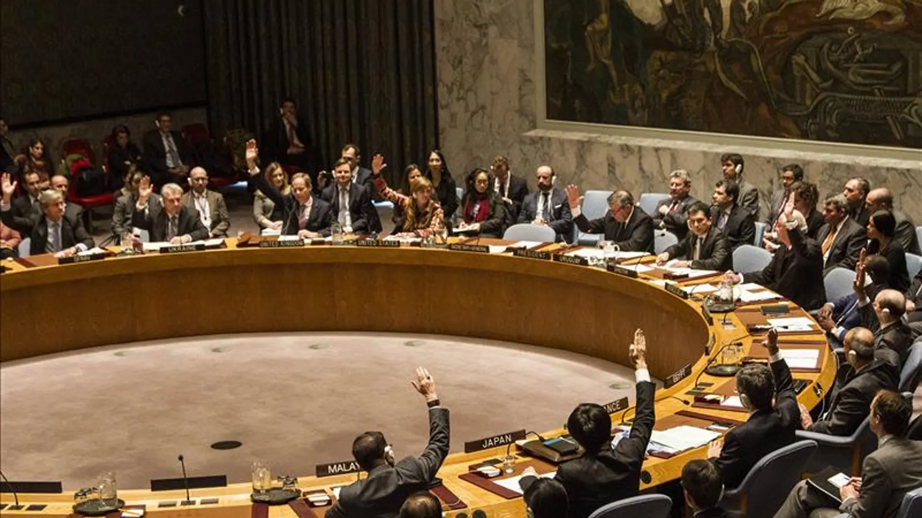 Votación del Consejo de Seguridad de la ONU Votación del Consejo de Seguridad de la ONU
